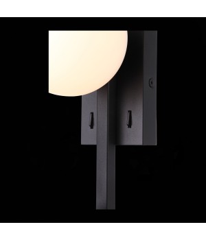 SL1581.401.02 Светильник настенный ST-Luce Черный/Белый LED 2*1+4W 3200K BOTELLI-foto6