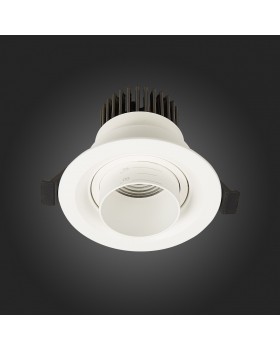 ST701.538.07 Св-к встр. Zoom Белый LED 1*7W 3000K 560Lm Ra 15°-60° IP20 D90xH65 170-240V ST701-foto9