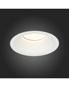 ST202.508.01 Св-к встр. Мат. белый GU10 1*50W D89xH40 220V Без ламп MOBARRA-foto9