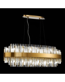 SL1158.303.32 Люстра подвесная ST-Luce Латунь/Латунь, Прозрачный G9 32*5W NITIDO-foto9