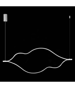 SL6106.103.65 Светильник подвесной ST-Luce Никель/Белый LED 1*65W 4000K Cortile-foto4