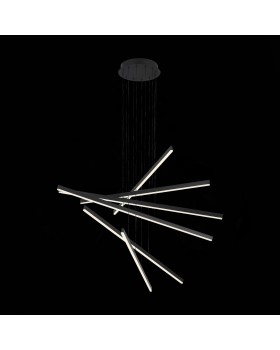 SL394.423.06 Люстра подвесная ST-Luce Черный/Белый LED 1*100W 4000K BASONI-foto6