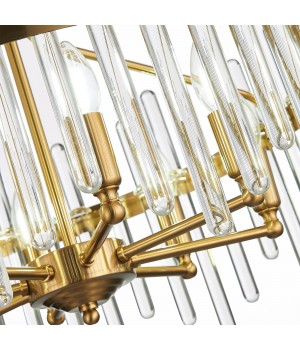 SL1167.303.08 Светильник подвесной ST-Luce Латунь/Латунь, Прозрачный E14 8*40W TELLURIO-foto10