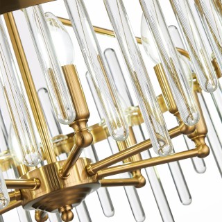 SL1167.303.08 Светильник подвесной ST-Luce Латунь/Латунь, Прозрачный E14 8*40W TELLURIO-foto10