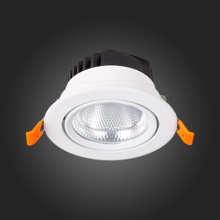 ST211.538.24.24 Св-к встр. Белый LED 1*24W 3000K 1 800Lm Ra80 24° IP20 D138xH88 220-240V MIRO-foto4