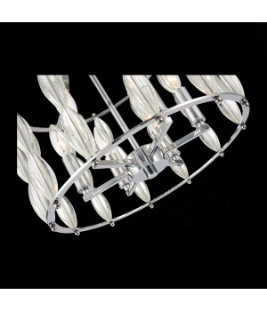 SL1140.102.06 Светильник потолочный ST-Luce Хром, Прозрачный/Прозрачный,Хром E14 6*40W SOGARTE-foto7