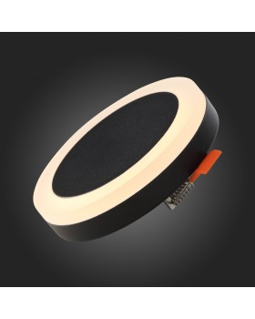 ST104.402.06 Светильник потолочный Черный LED 1*6W 3000K 468Lm Ra>80 120° IP20 D110xH20 170-240V CIAMELLA-foto7