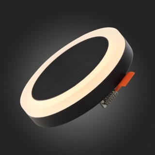 ST104.402.06 Светильник потолочный Черный LED 1*6W 3000K 468Lm Ra>80 120° IP20 D110xH20 170-240V CIAMELLA-foto7