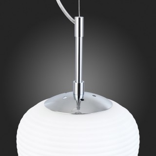 SL1168.103.01 Подвес ST-Luce Хром/Белый E27 1*40W CESARE-foto3