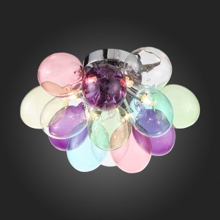 SL432.152.06 Светильник потолочный ST-Luce Хром/Разноцветный G9 6*5W SOSPIRO-foto4