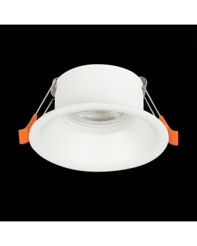 ST201.508.01 Св-к встр. Мат. белый GU10 1*50W D89xH40 220V Без ламп NOBARRA-foto5