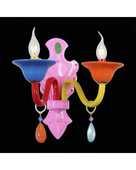 SL672.961.02 Бра ST-Luce Разноцветный/Разноцветный E14 2*40W DELIZIA-foto5