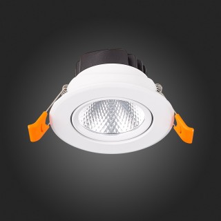 ST211.538.08.36 Св-к встр. Белый LED 1*8W 3000K 640Lm Ra80 36° IP20 D86xH50 220-240V MIRO-foto4