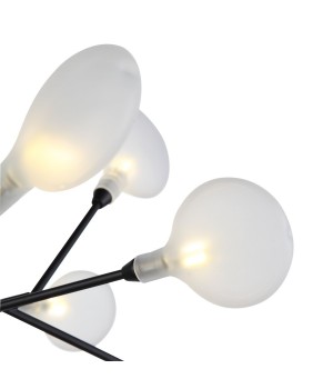 SL411.423.45 Люстра подвесная ST-Luce Черный/Белый G4 45*1,5W RICCARDO-foto3