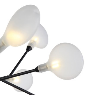 SL411.423.45 Люстра подвесная ST-Luce Черный/Белый G4 45*1,5W RICCARDO-foto3