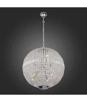 SL226.103.08 Люстра подвесная ST-Luce Хром/Прозрачный E14 8*40W MONDO-foto5