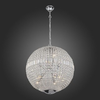 SL226.103.08 Люстра подвесная ST-Luce Хром/Прозрачный E14 8*40W MONDO-foto5