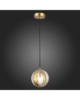 SL1156.303.01 Подвес ST-Luce Латунь/Прозрачный G9 1*5W BALA-foto5