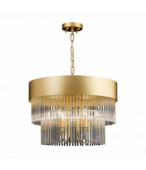 SL1225.203.06 Люстра подвесная ST-Luce Золотистый/Золотистый, Прозрачный E14 6*40W CONTATTO-foto11