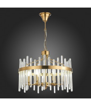 SL1167.303.06 Светильник подвесной ST-Luce Латунь/Латунь, Прозрачный E14 6*40W TELLURIO-foto5