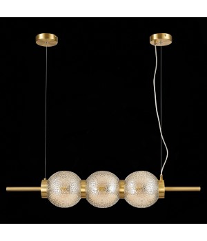 SL1155.313.03 Светильник подвесной ST-Luce Латунь/Коньячный E14 3*40W MARENA-foto8