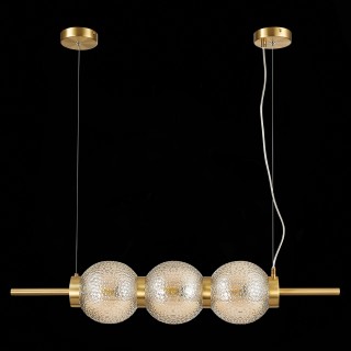 SL1155.313.03 Светильник подвесной ST-Luce Латунь/Коньячный E14 3*40W MARENA-foto8