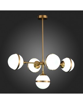 SL1157.303.05 Светильник подвесной ST-Luce Бронза/Белый E14 5*40W ARBE-foto5