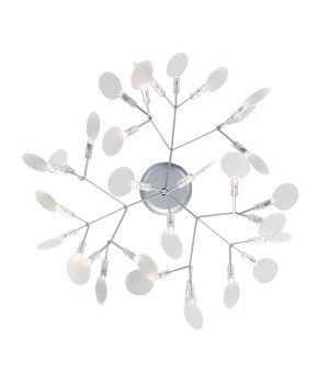 SL379.103.30 Люстра подвесная ST-Luce Серебристый/Белый LED 30*0,5W 3500K RAFINA-foto11