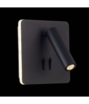 SL1586.431.01 Светильник настенный Черный LED 1*9W 3000K Lm Ra>80 IP20 L-xW140xH140 170-240V BONDI-foto5