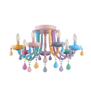 SL1700.782.07 Люстра потолочная ST-Luce Разноцветный E14 7*40W FIATA-foto2