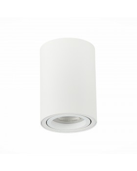 ST108.507.01 Светильник потолочный Мат. белый GU10 1*50W D70xH100 220V Без ламп TORUS-foto2