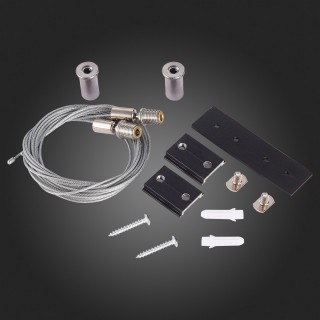 ST005.419.00 Тросовый подвес для магнитного шинопровода (2шт) ST-Luce Черный ST005-foto3