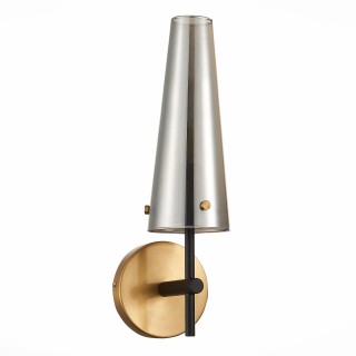 SL1209.301.01 Бра ST-Luce Бронза,Черный/Дымчатый E14 1*40W MORAVE-foto2