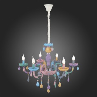 SL1700.783.06 Люстра подвесная ST-Luce Разноцветный E14 6*40W FIATA-foto4