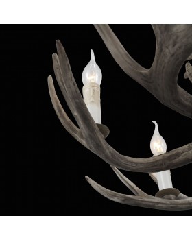 SL154.703.06 Люстра подвесная ST-Luce Серый E14 6*40W CORNA-foto3