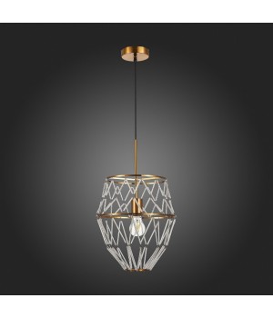 SL1016.213.01 Светильник подвесной ST-Luce Золотистый/Золотистый, Прозрачный E27 1*60W NARRIO-foto8
