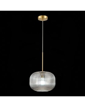 SL1154.303.01 Подвес ST-Luce Латунь/Дымчатый E27 1*60W GRAN-foto4