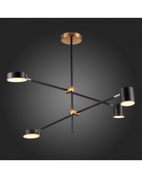 SL1604.432.04 Светильник потолочный ST-Luce Черный, Латунь/Черный LED 4*5W 3000K RODRIGO-foto7