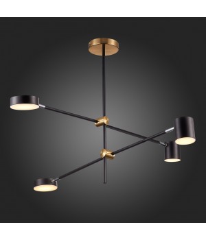 SL1604.432.04 Светильник потолочный ST-Luce Черный, Латунь/Черный LED 4*5W 3000K RODRIGO-foto7