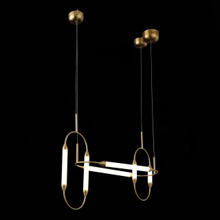 SL6004.303.06 Светильник подвесной ST-Luce Латунь/Белый LED 6*6W 3000K OLBIA-foto4