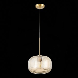 SL1154.313.01 Подвес ST-Luce Латунь/Коньячный E27 1*60W GRAN-foto5