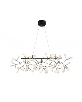 SL379.403.81 Люстра подвесная ST-Luce Черный/Белый LED 81*0,5W 3500K RAFINA-foto2