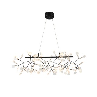 SL379.403.81 Люстра подвесная ST-Luce Черный/Белый LED 81*0,5W 3500K RAFINA-foto2