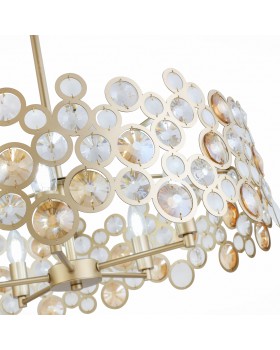 SL1172.203.05 Светильник подвесной ST-Luce Золотистый/Золотистый, Прозрачный E14 5*60W NAMIO-foto11