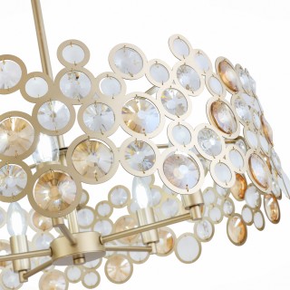 SL1172.203.05 Светильник подвесной ST-Luce Золотистый/Золотистый, Прозрачный E14 5*60W NAMIO-foto11