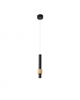 SL1591.403.01 Светильник подвесной ST-Luce Черный, Анодированный золотой/Черный LED 1*6W 3000K BALLITO