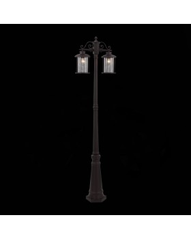 SL080.425.02 Светильник уличный наземный ST-Luce Темный кофе/Прозрачный, Темный кофе E27 2*100W LASTERO-foto9