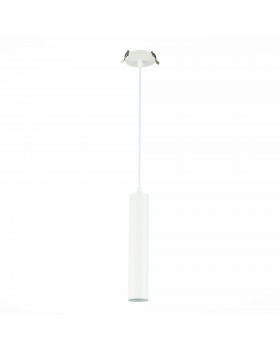ST151.508.01 Встраиваемый подвес Белый GU10 1*50W IP20 D54xH290 220V Без ламп ST151-foto2