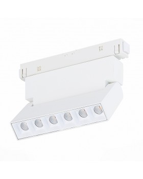 ST364.546.06 Магнитный трековый светильник белый LED 1*6W 4000K 532Lm Ra>80 36° IP20 L120xW22xH108 48V NANE-foto3