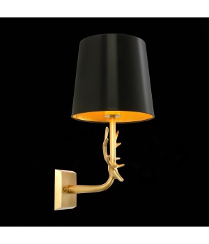 SL1123.201.01 Светильник настенный ST-Luce Латунь/Черный, Золотистый E14 1*40W VELOSSA-foto7